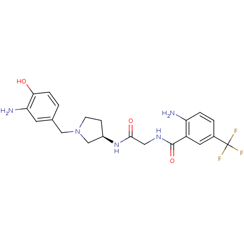 Chemical structure of BindingDB Monomer ID 50375756