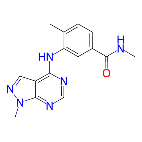 Chemical structure of BindingDB Monomer ID 50376243