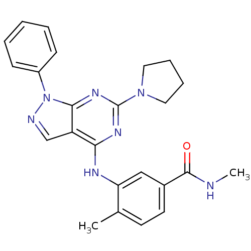 Chemical structure of BindingDB Monomer ID 50376244