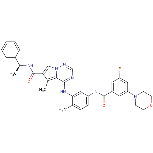 Chemical structure of BindingDB Monomer ID 50376435