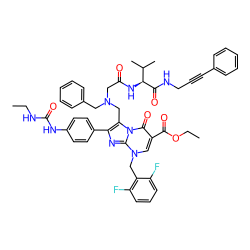 Chemical structure of BindingDB Monomer ID 50376891