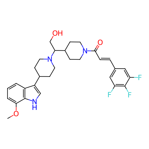 Chemical structure of BindingDB Monomer ID 50377030