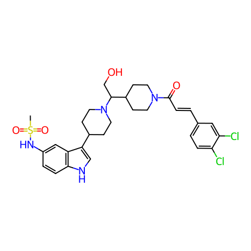 Chemical structure of BindingDB Monomer ID 50377034