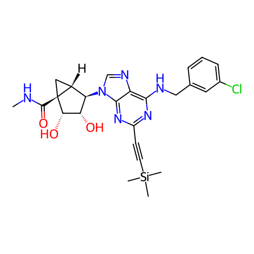Chemical structure of BindingDB Monomer ID 50377684