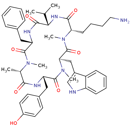 Chemical structure of BindingDB Monomer ID 50378998
