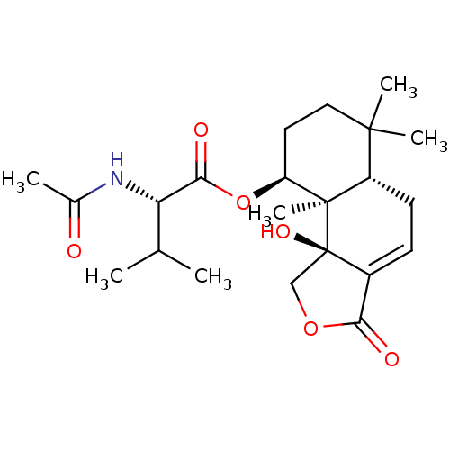 Chemical structure of BindingDB Monomer ID 50379300