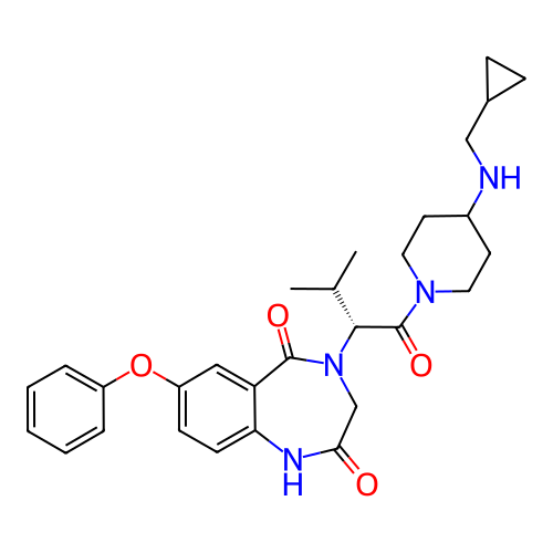 Chemical structure of BindingDB Monomer ID 50379317