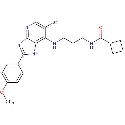 Chemical structure of BindingDB Monomer ID 50379357