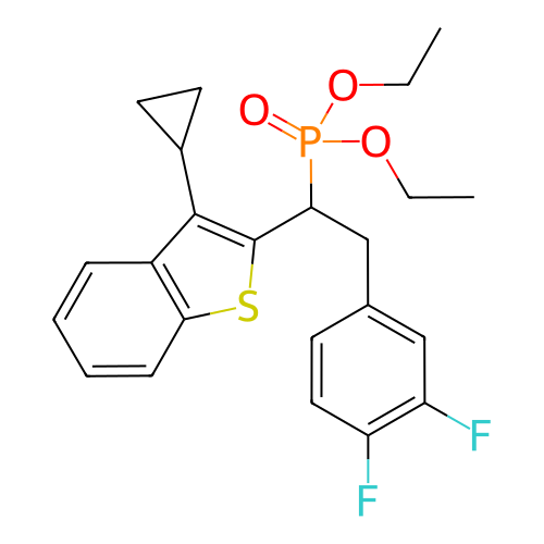 Chemical structure of BindingDB Monomer ID 50380707