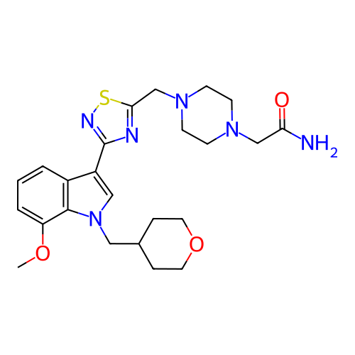 Chemical structure of BindingDB Monomer ID 50380717