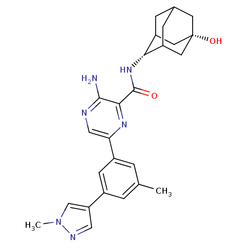Chemical structure of BindingDB Monomer ID 50380790