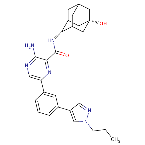Chemical structure of BindingDB Monomer ID 50380794