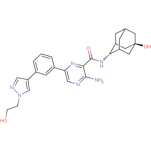 Chemical structure of BindingDB Monomer ID 50380803
