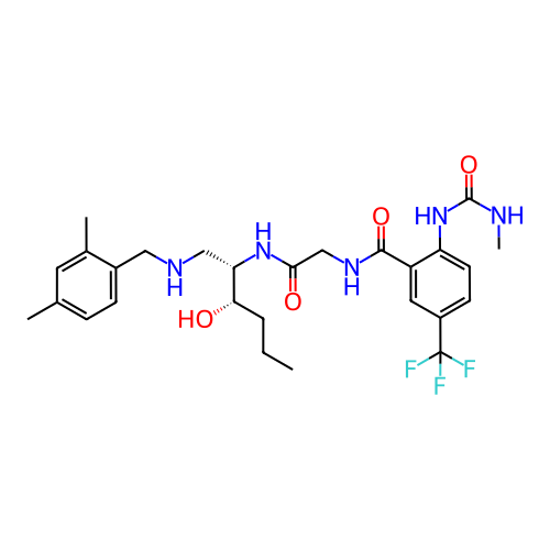Chemical structure of BindingDB Monomer ID 50381176