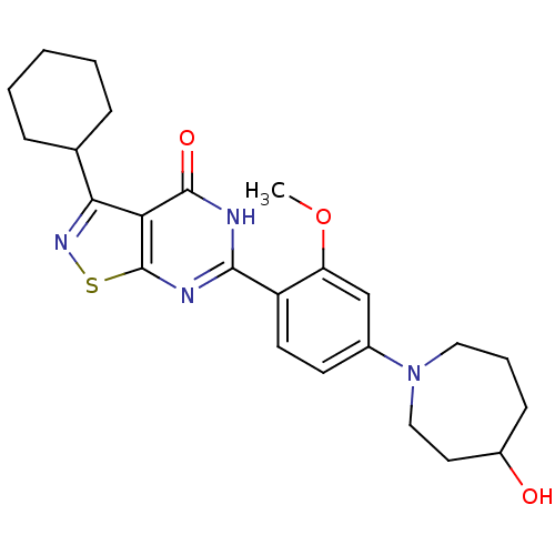 Chemical structure of BindingDB Monomer ID 50381296