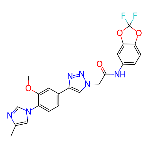Chemical structure of BindingDB Monomer ID 50381443