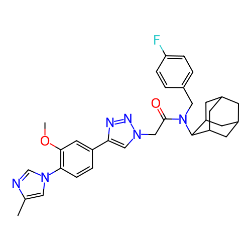 Chemical structure of BindingDB Monomer ID 50381445