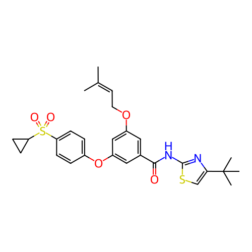 Chemical structure of BindingDB Monomer ID 50381623