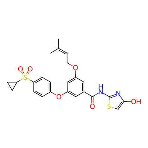 Chemical structure of BindingDB Monomer ID 50381624