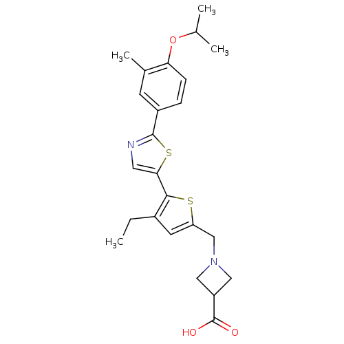 Chemical structure of BindingDB Monomer ID 50381894