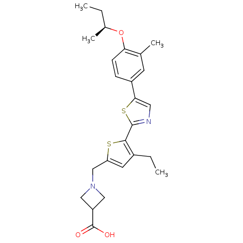 Chemical structure of BindingDB Monomer ID 50381905