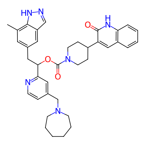 Chemical structure of BindingDB Monomer ID 50382784