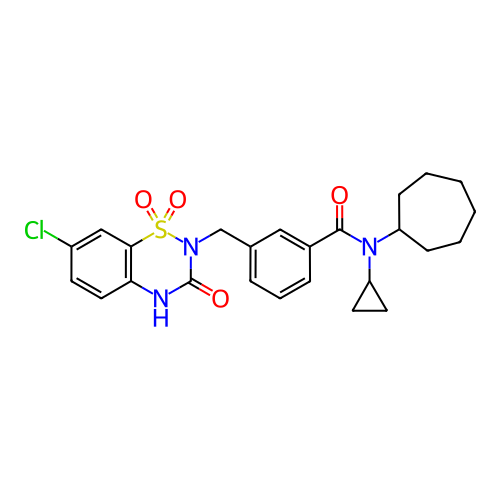 Chemical structure of BindingDB Monomer ID 50382817