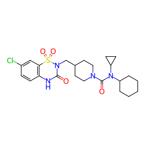 Chemical structure of BindingDB Monomer ID 50382819
