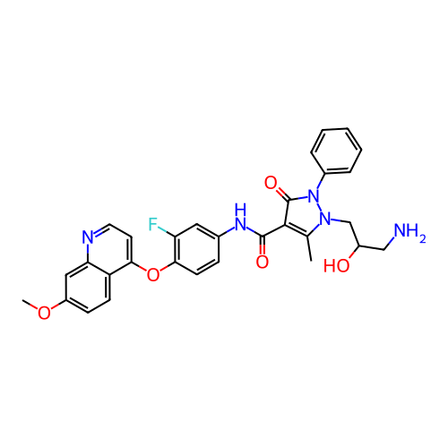 Chemical structure of BindingDB Monomer ID 50383195