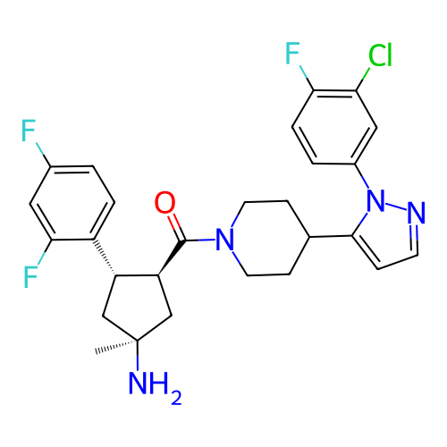 Chemical structure of BindingDB Monomer ID 50383419