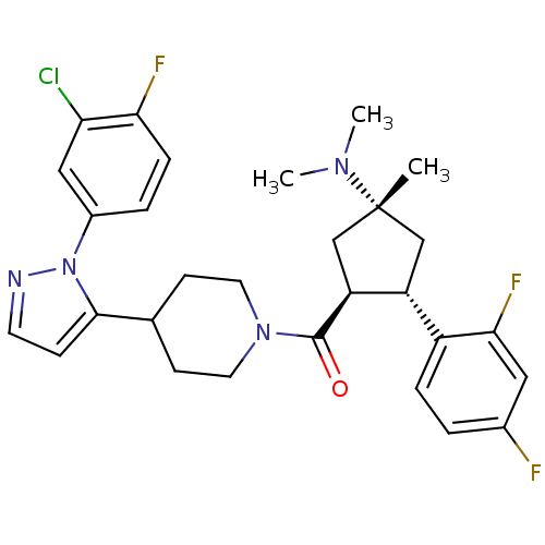 Chemical structure of BindingDB Monomer ID 50383420