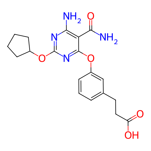 Chemical structure of BindingDB Monomer ID 50383703