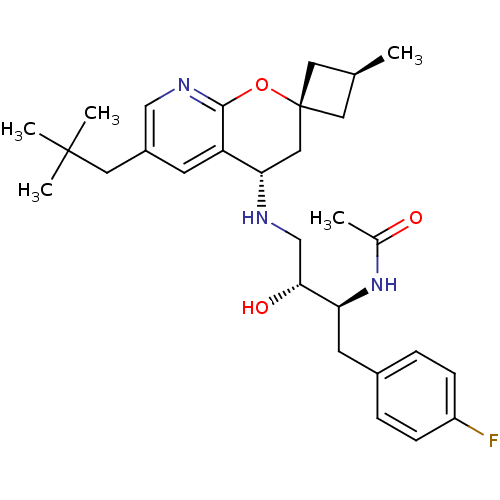 Chemical structure of BindingDB Monomer ID 50383844