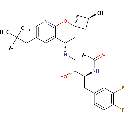 Chemical structure of BindingDB Monomer ID 50383847