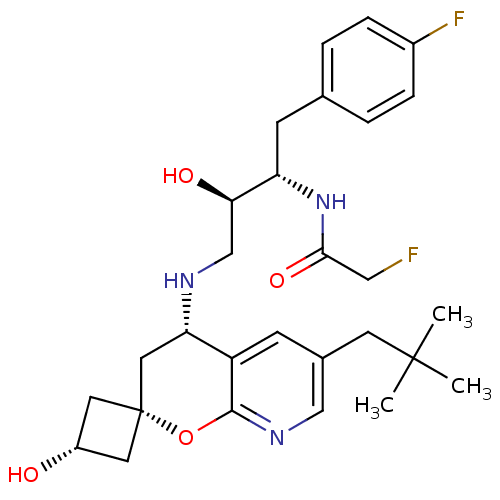 Chemical structure of BindingDB Monomer ID 50383856