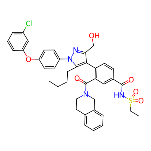 Chemical structure of BindingDB Monomer ID 50384327