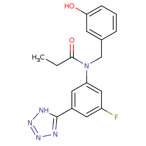 Chemical structure of BindingDB Monomer ID 50384476