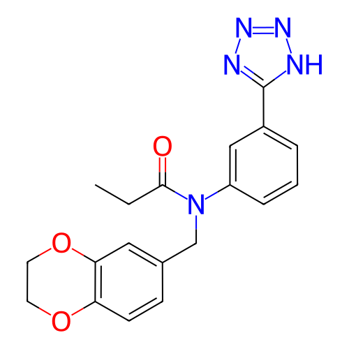 Chemical structure of BindingDB Monomer ID 50384504