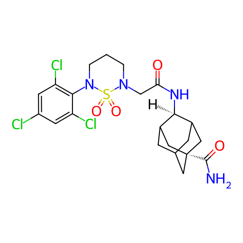 Chemical structure of BindingDB Monomer ID 50384518