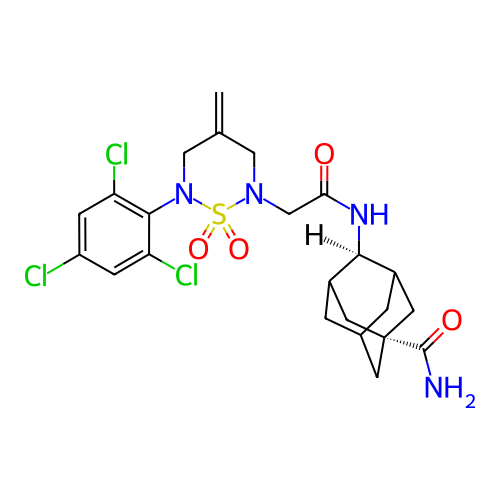 Chemical structure of BindingDB Monomer ID 50384523