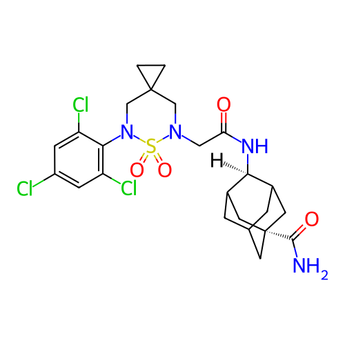 Chemical structure of BindingDB Monomer ID 50384524