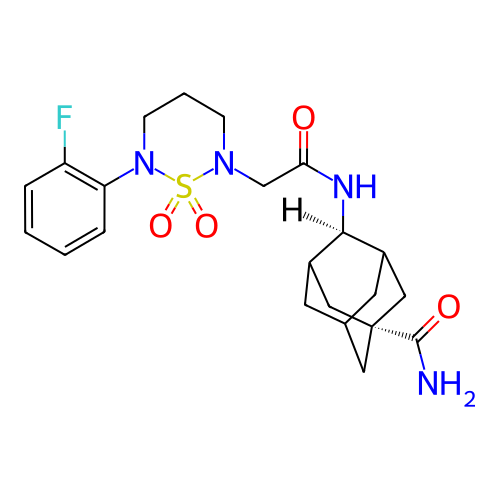 Chemical structure of BindingDB Monomer ID 50384532