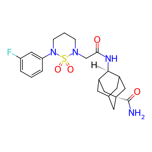 Chemical structure of BindingDB Monomer ID 50384533