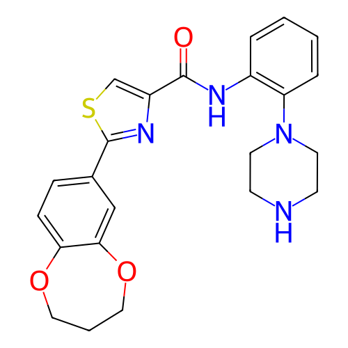 Chemical structure of BindingDB Monomer ID 50384660