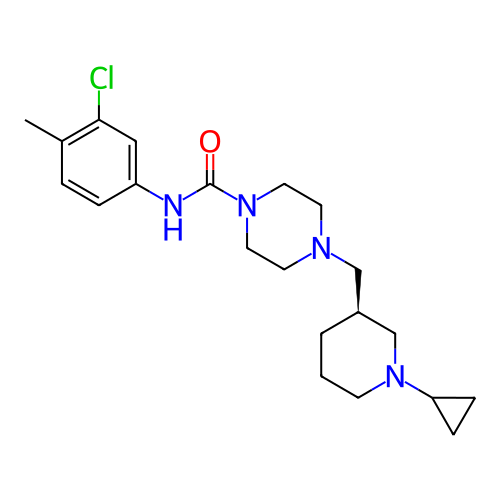 Chemical structure of BindingDB Monomer ID 50385464