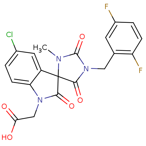 Chemical structure of BindingDB Monomer ID 50385629