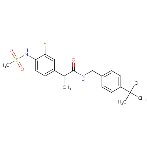 Chemical structure of BindingDB Monomer ID 50385656