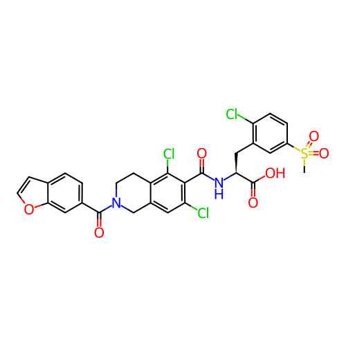 Chemical structure of BindingDB Monomer ID 50386335
