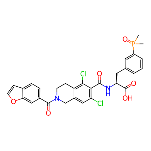 Chemical structure of BindingDB Monomer ID 50386342