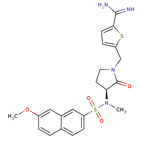 Chemical structure of BindingDB Monomer ID 50386417